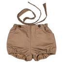Dull Strap Bloomers - Brown