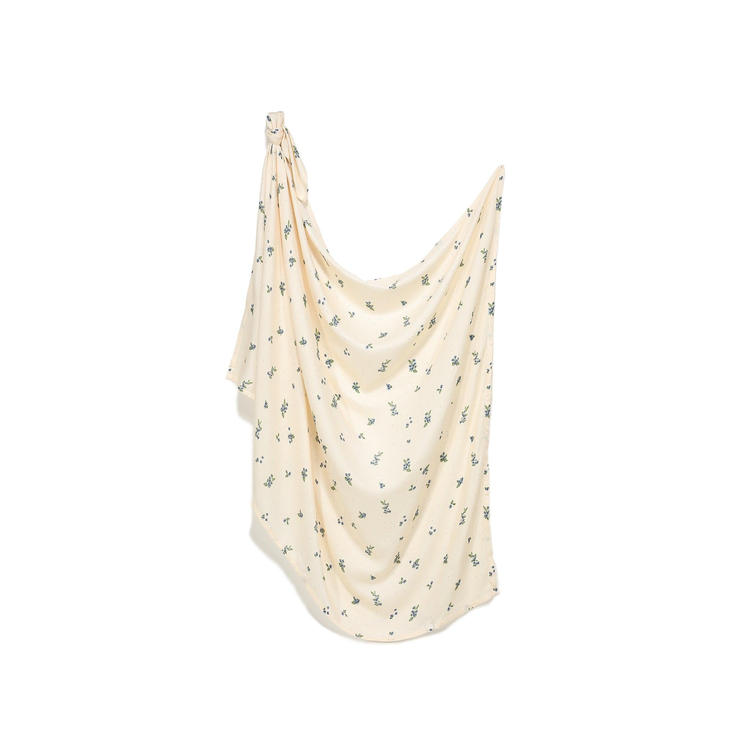 Couverture D'emmaillotage en Bambou Muslin - Country Berry