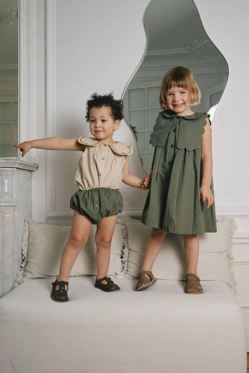 Bloomer Chaillot - Seersucker Vert