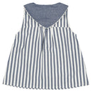 Blouse Trudaine - Rayé Bleu Foncé