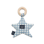 Anneau de Dentition Star Coton - Berry Vichy