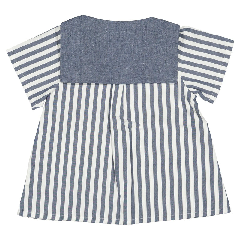 Blouse Monge - Rayé Bleu Foncé