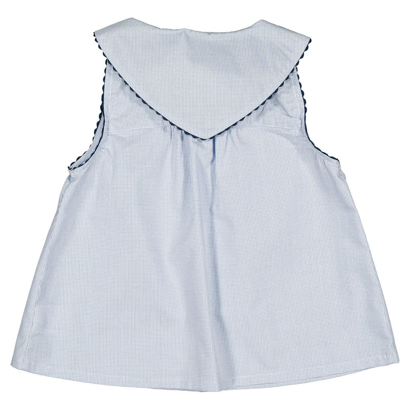Blouse Trudaine - Petits Carreaux Écolier