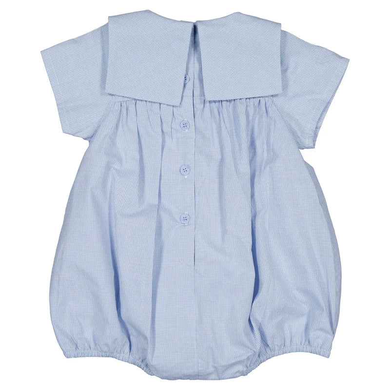 Barboteuse Bourbon - Mc Bleue Col Marin