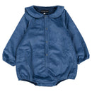 Barboteuse Hoche - Velours - Bleu