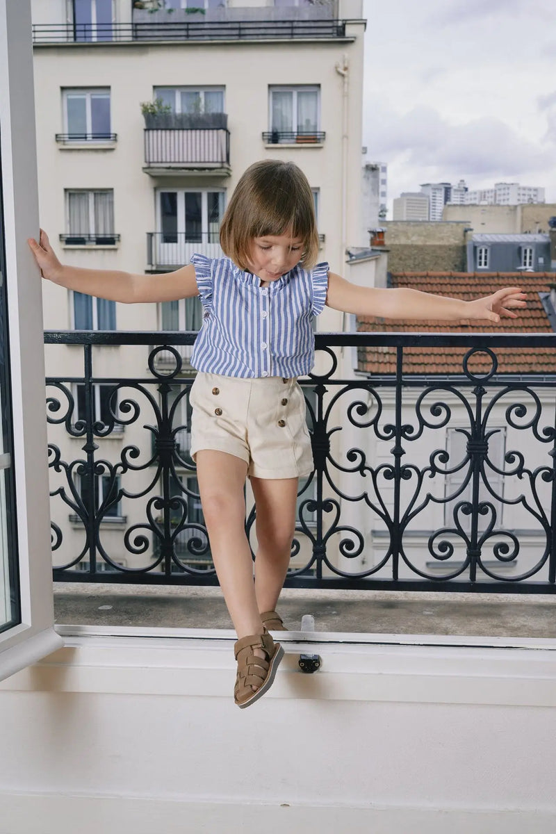 Blouse Mezieres - Rayures Bleues