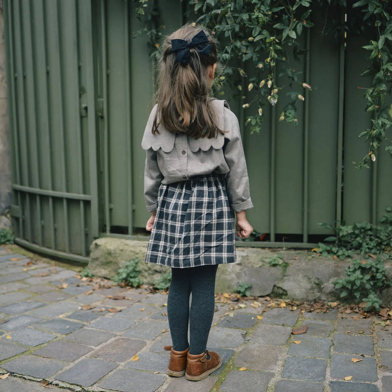 Jupe Vesinet - Tartan Gris