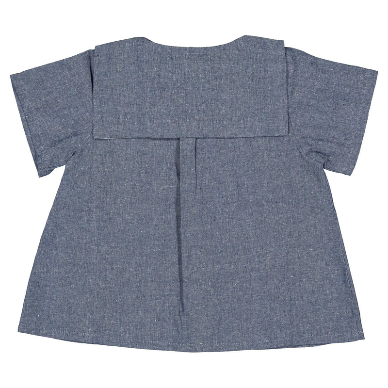 Blouse Monceau - Bleu Orage Denim