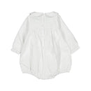 Barboteuse Liege - Cérémonie Lin Blanc