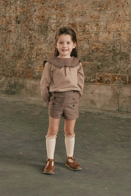 Blouse Marelle - Marron Glacé