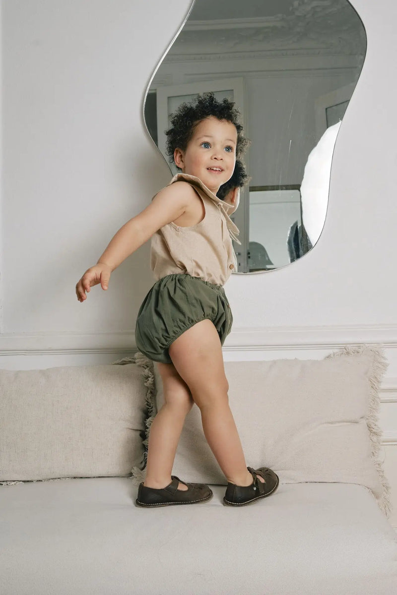 Bloomer Chaillot - Seersucker Vert