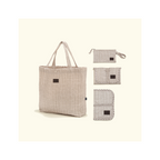 Set de Voyage - Beige Vichy