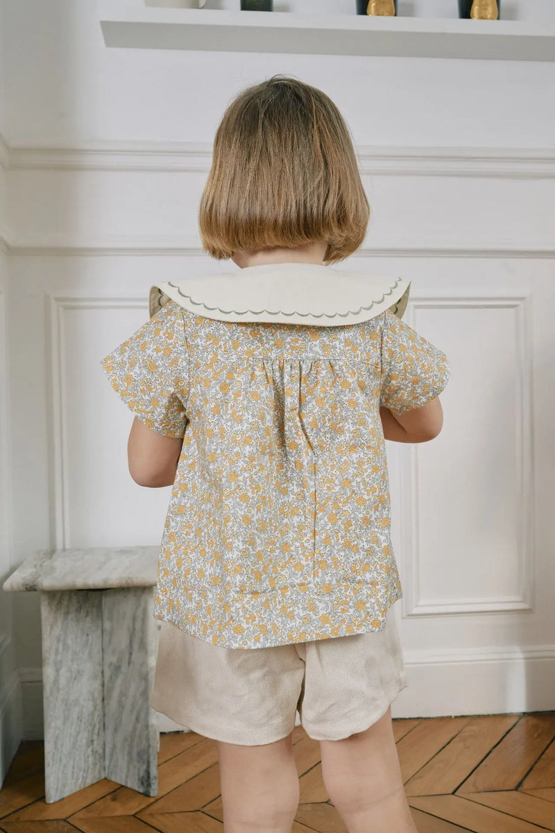 Blusa Nollet - Estampado de flores