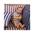 Coussin D’assise pour Jardin - Rayures Marron