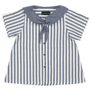 Blouse Monge - Rayé Bleu Foncé