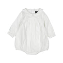 Barboteuse Liege - Cérémonie Lin Blanc