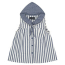 Blouse Trudaine - Rayé Bleu Foncé
