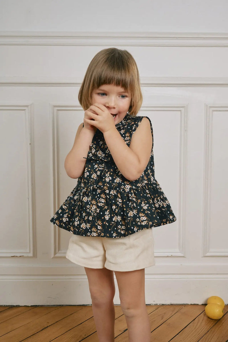 Blusa Vosgos - Flores de Cerezo