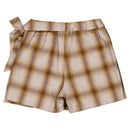 Jupe-Short Pleyel - Tartan Miel