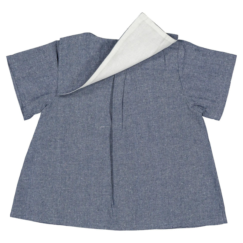 Blouse Monceau - Bleu Orage Denim