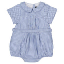 Barboteuse Foch - Vichy Bleu