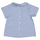 Blouse Courcelles - Vichy Bleu