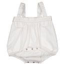 Barboteuse Etoile - À Bretelle Coton Blanc