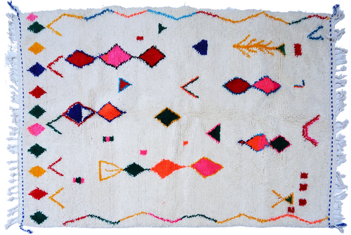 Tapis Berbère Coloré - 249 x 161cm