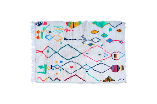 Tapis Berbère Coloré - 253 x 155cm