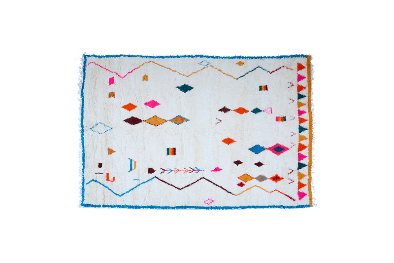 Tapis Berbère Coloré - 366 x 242cm