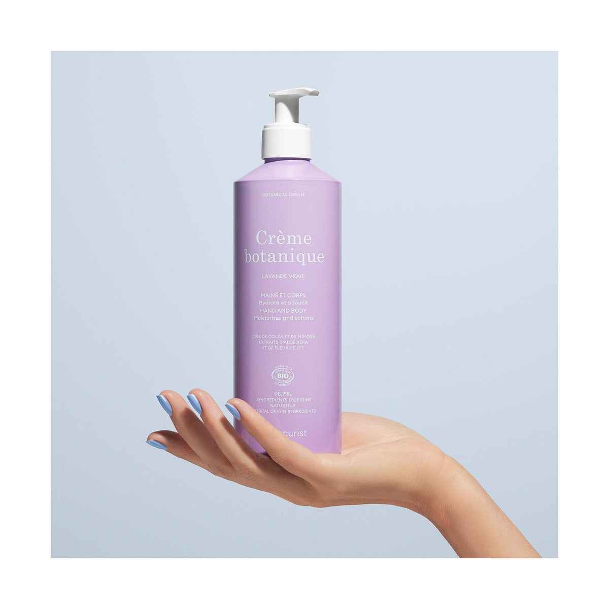 Botanische Handcrème Echte Lavendelgeur - Cosmos Organic - 500 ml
