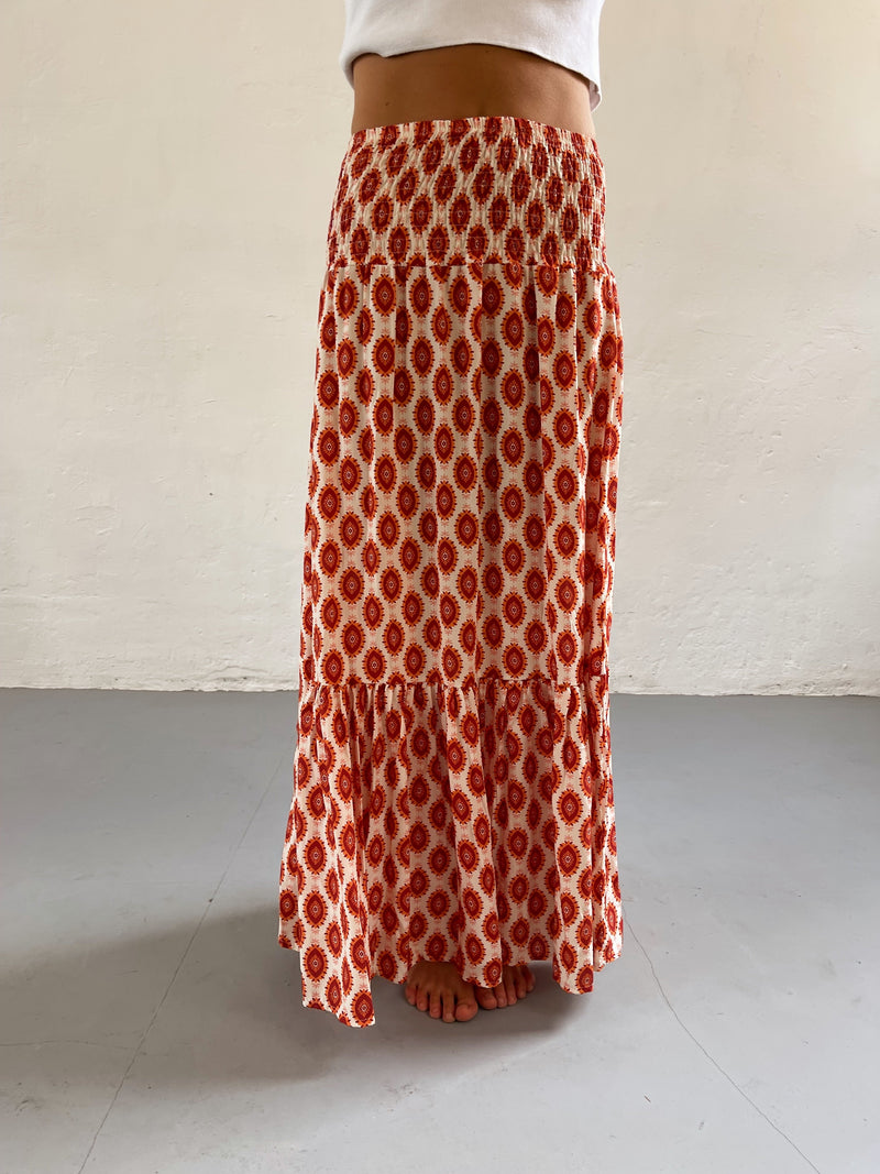 Jupe Indienne Orange