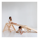 Grand Triangle De Pikler + 2 Planches Double Face + Bascule D'Équilibre