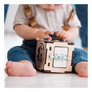Duo Busy Board Maisonnette Natura & Cube Interactif