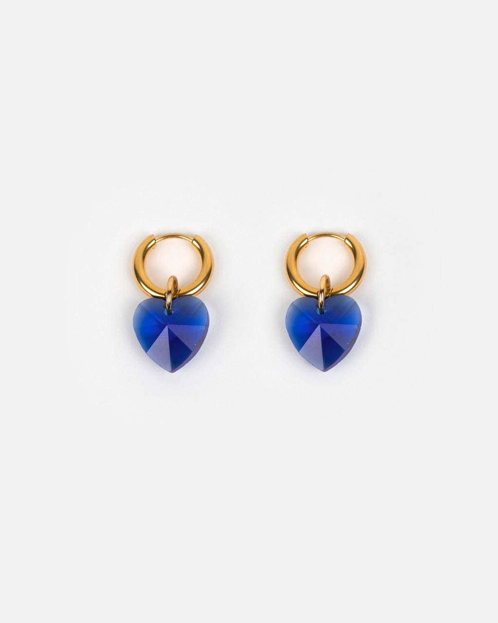 Boucles D'Oreilles Heart Attack - Bleu