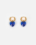 Boucles D'Oreilles Heart Attack - Bleu