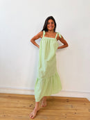 Robe Inés Vichy Green