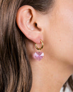 Boucles D'Oreilles Heart Attack - Lavande