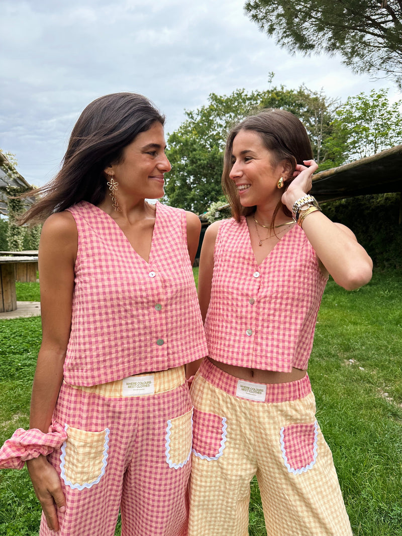 Pantalon Greta Vanilla