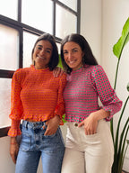 Orange Chia Blouse