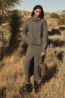 Jupe Denim Sergé Gris