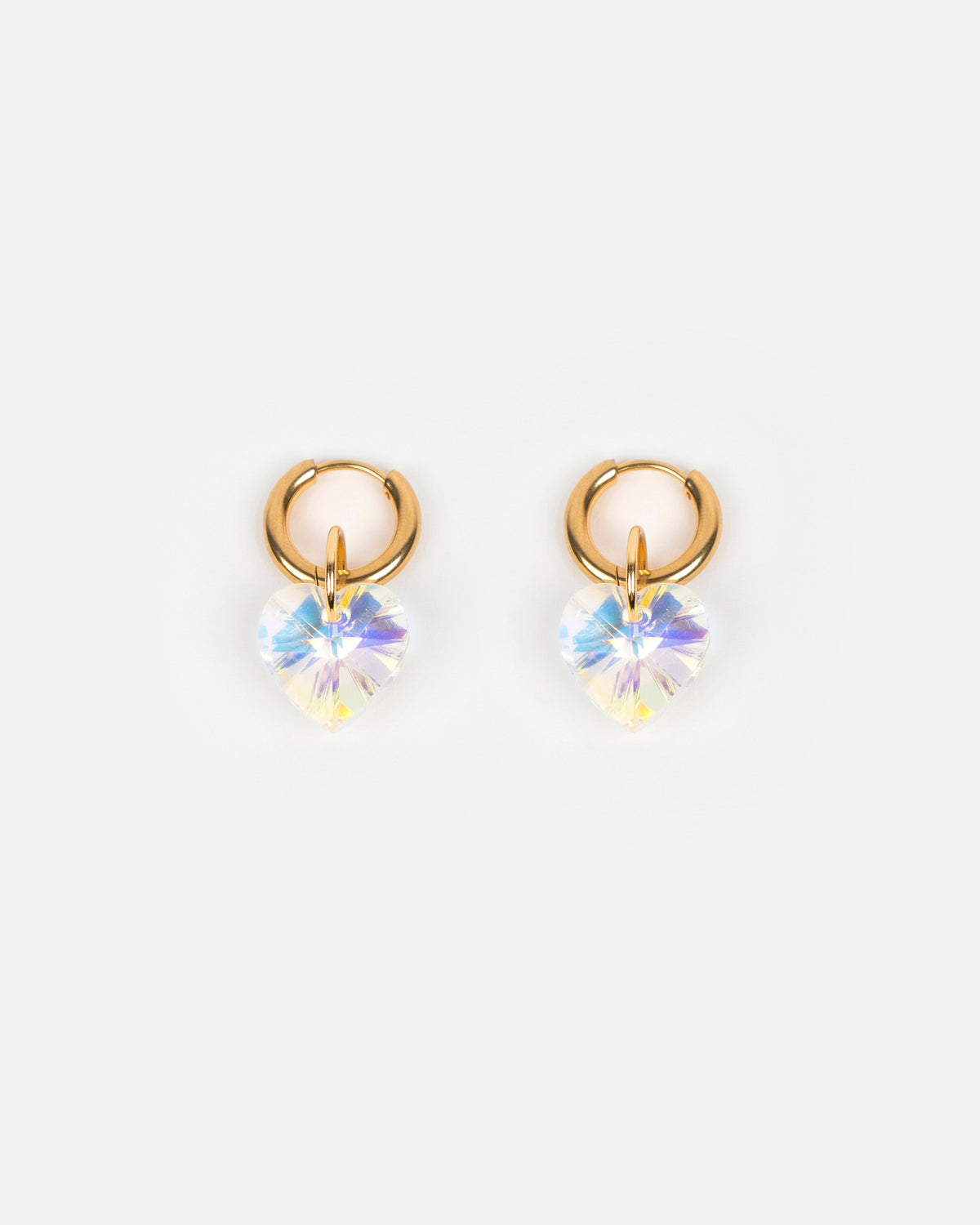 Boucles D'Oreilles Heart Attack - Irisé