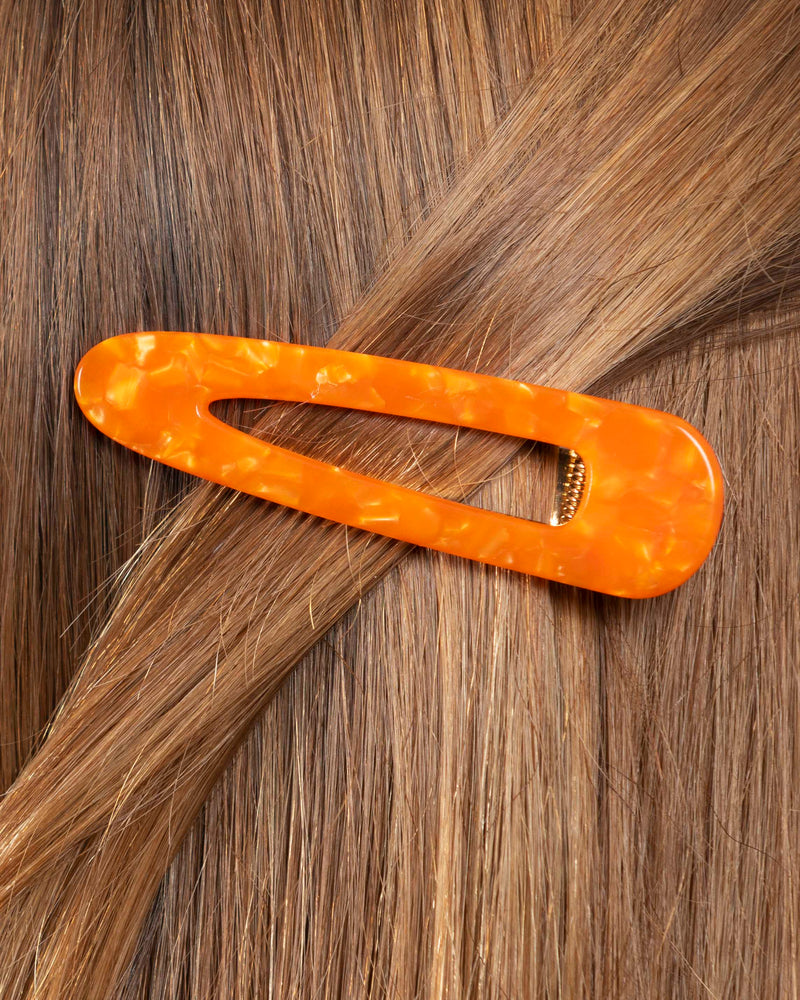 Barrette Triangle - Orange