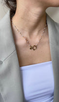 Collar perla sencilla