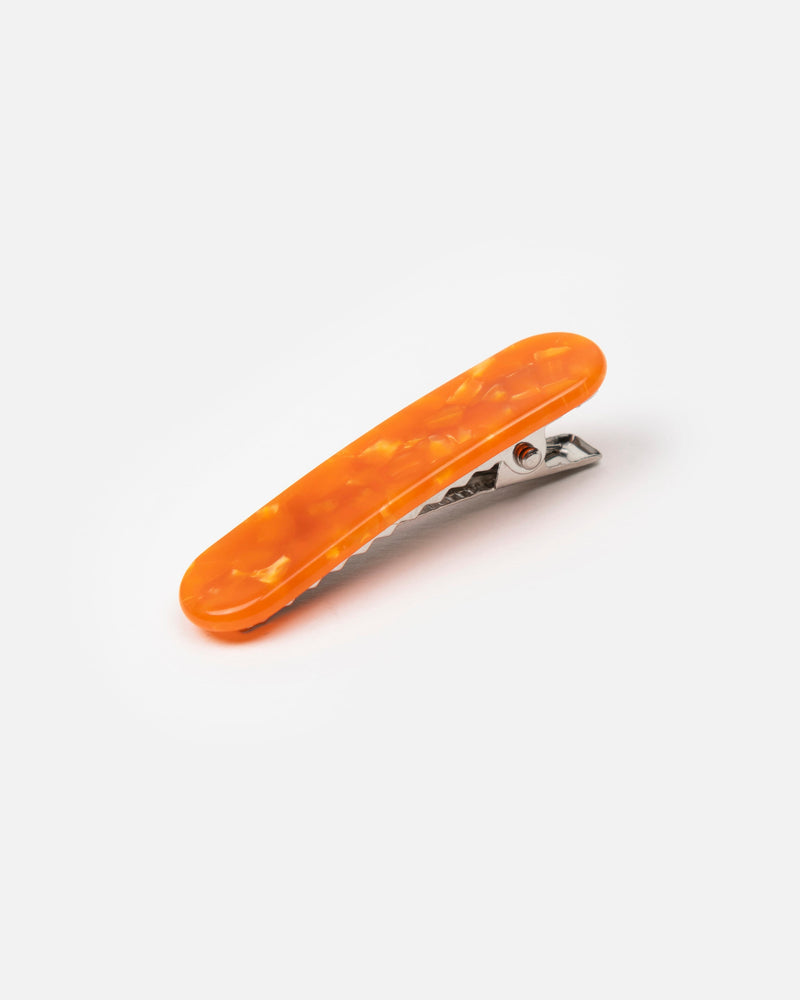 Barrette Arrondie - Orange