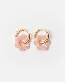 Baby Fleurette Earrings - Pink