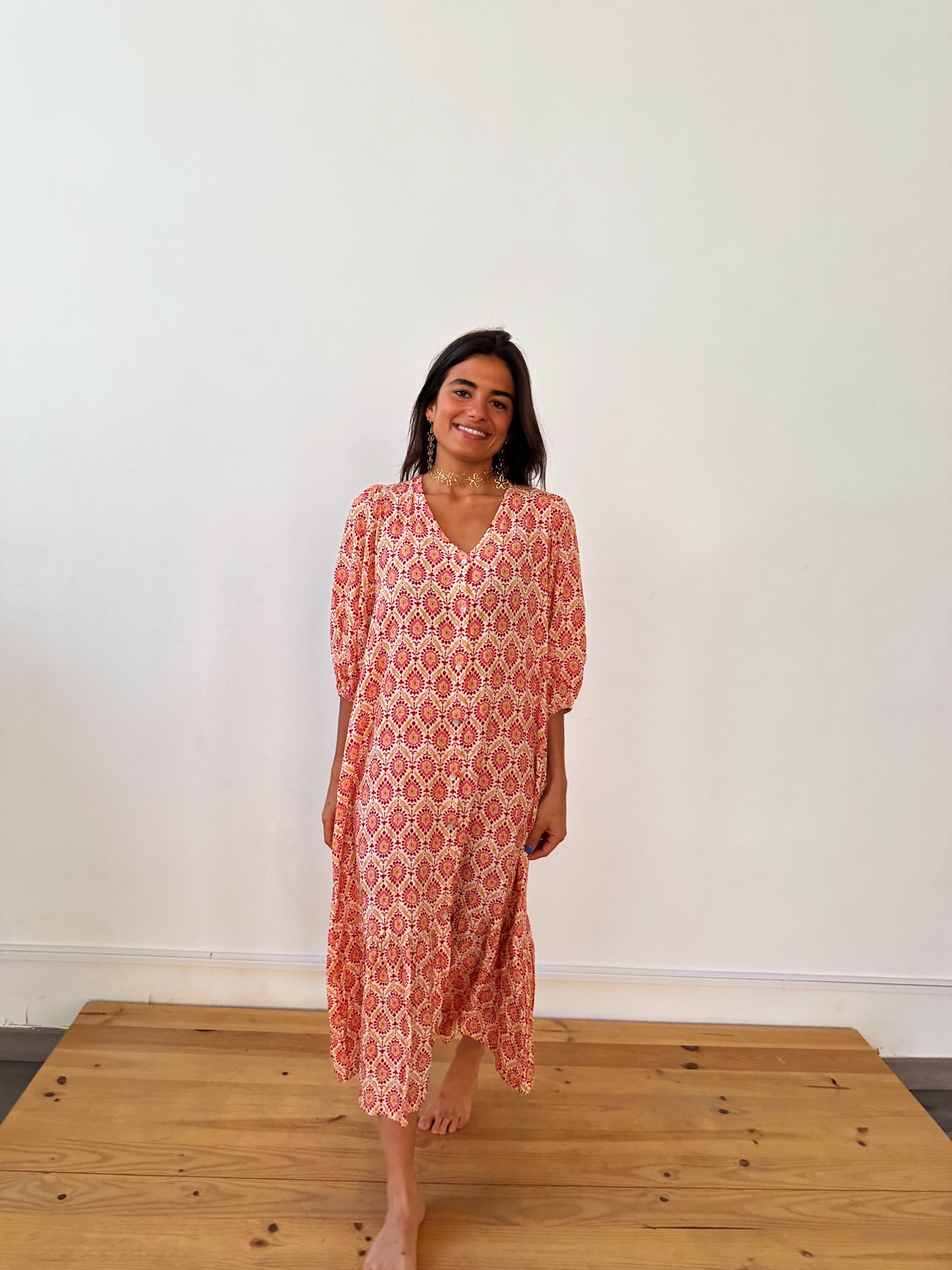Mica Garnet Dress
