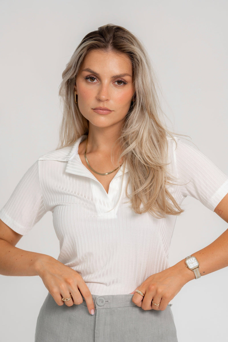 Polo Bella - White