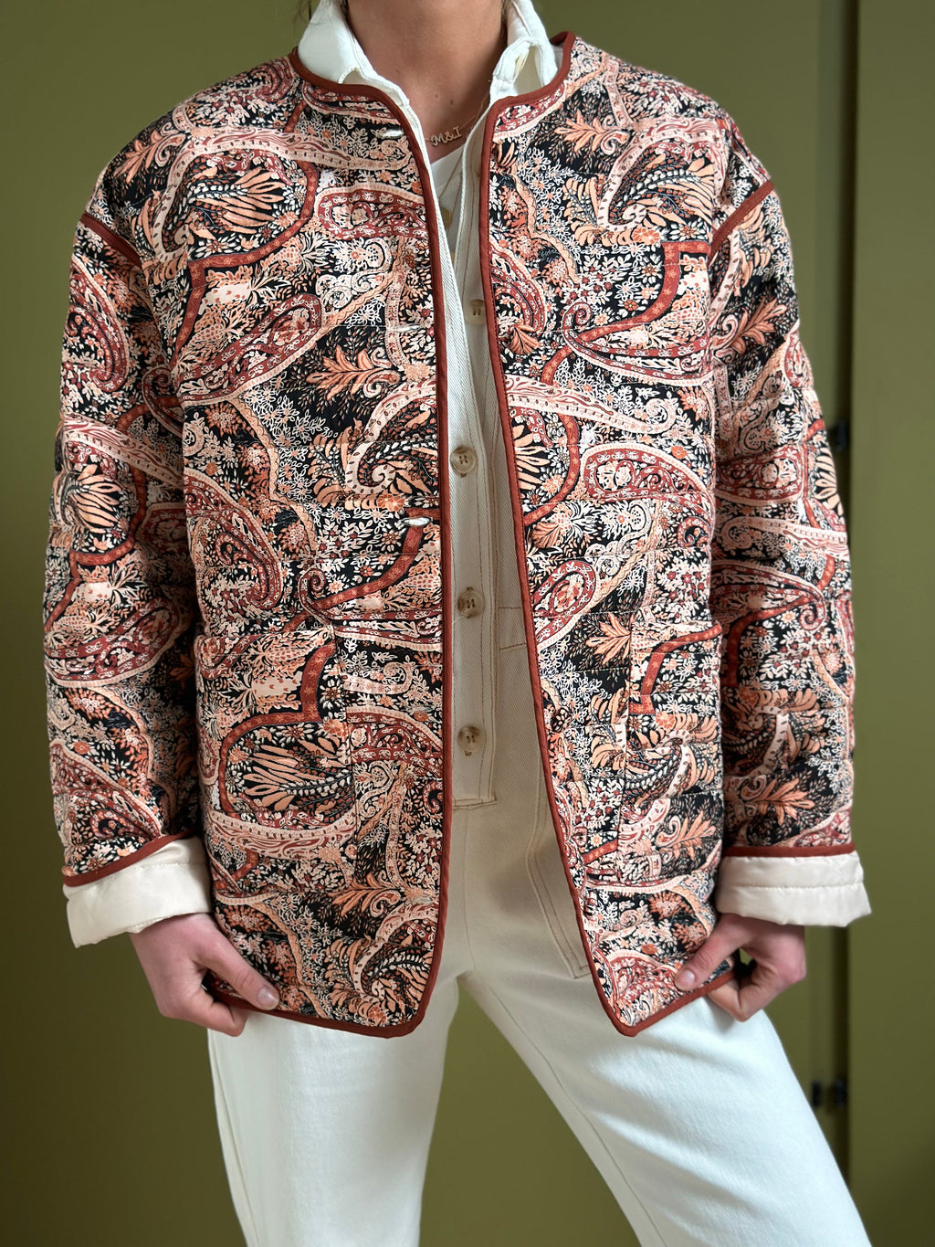 Solal Terracotta Jacket