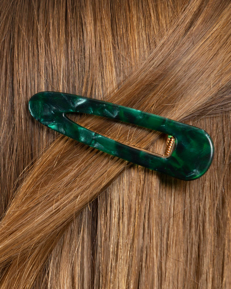 Barrette Triangle - Vert